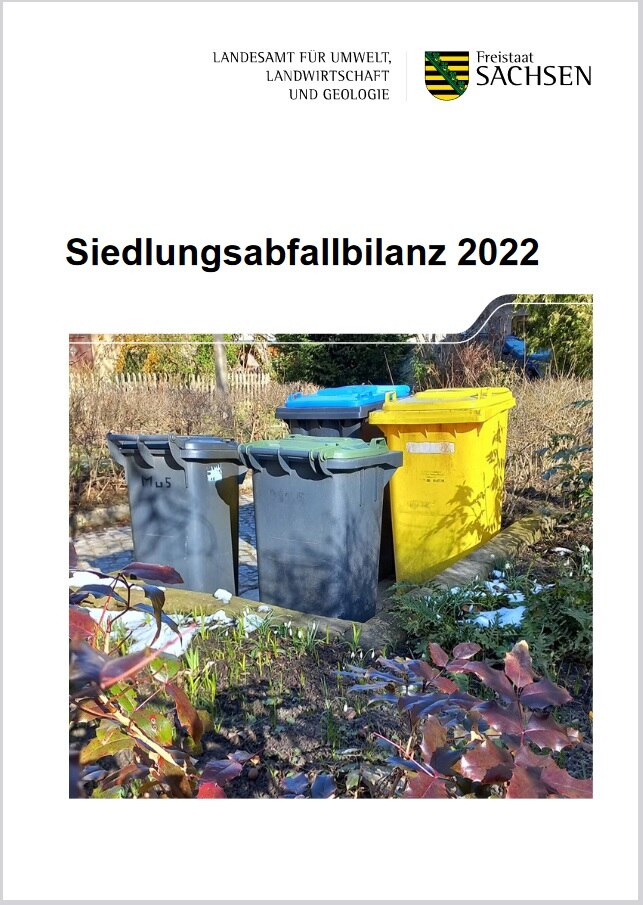 Foto: Titelseite der Siedlungsabfallbilanz